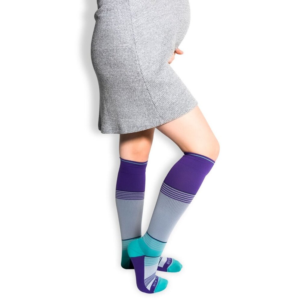 Maternity Compression Socks from Belair Day Soft Comfort Fit 15-20 mmHg Size-XL